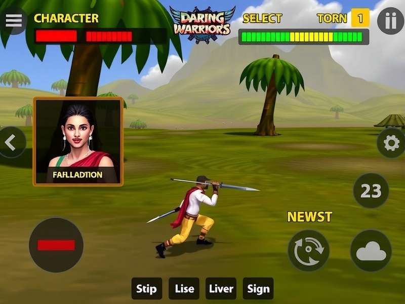 Daring Warriors India Game Screenshot